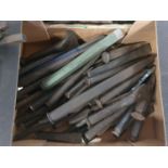 A job lot of cold chisels. Shipping unavailable