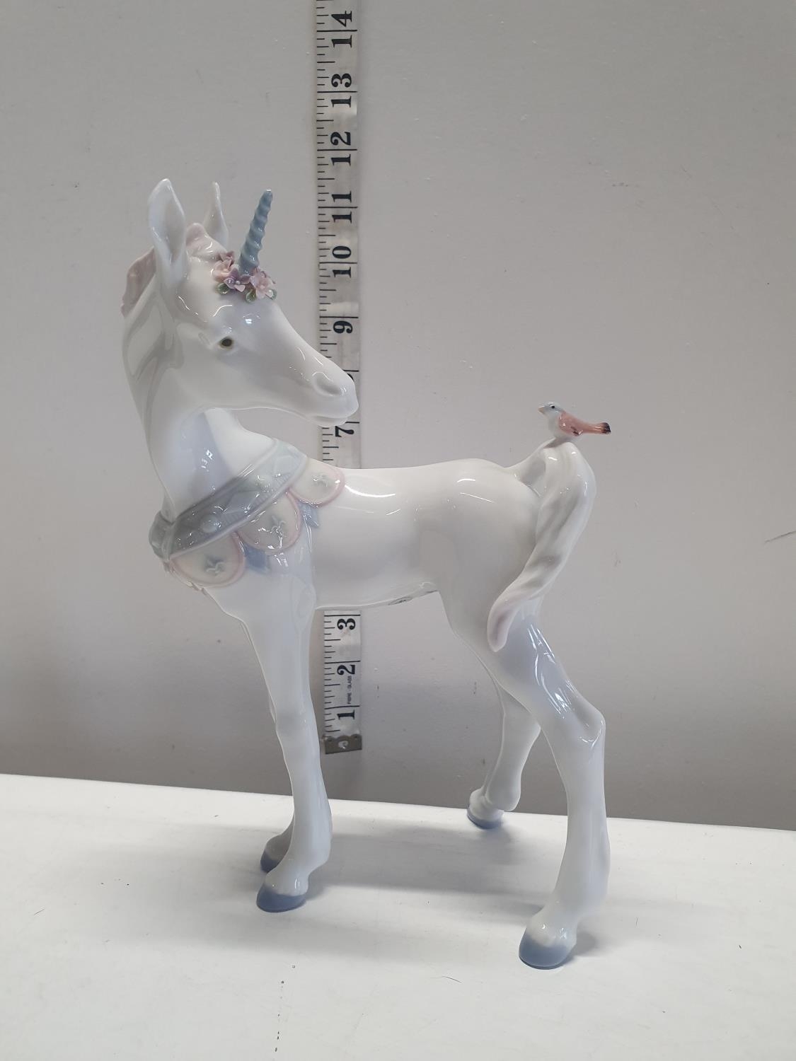 Lladro ceramic unicorn