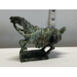 A Chinese hardstone figure of a horse