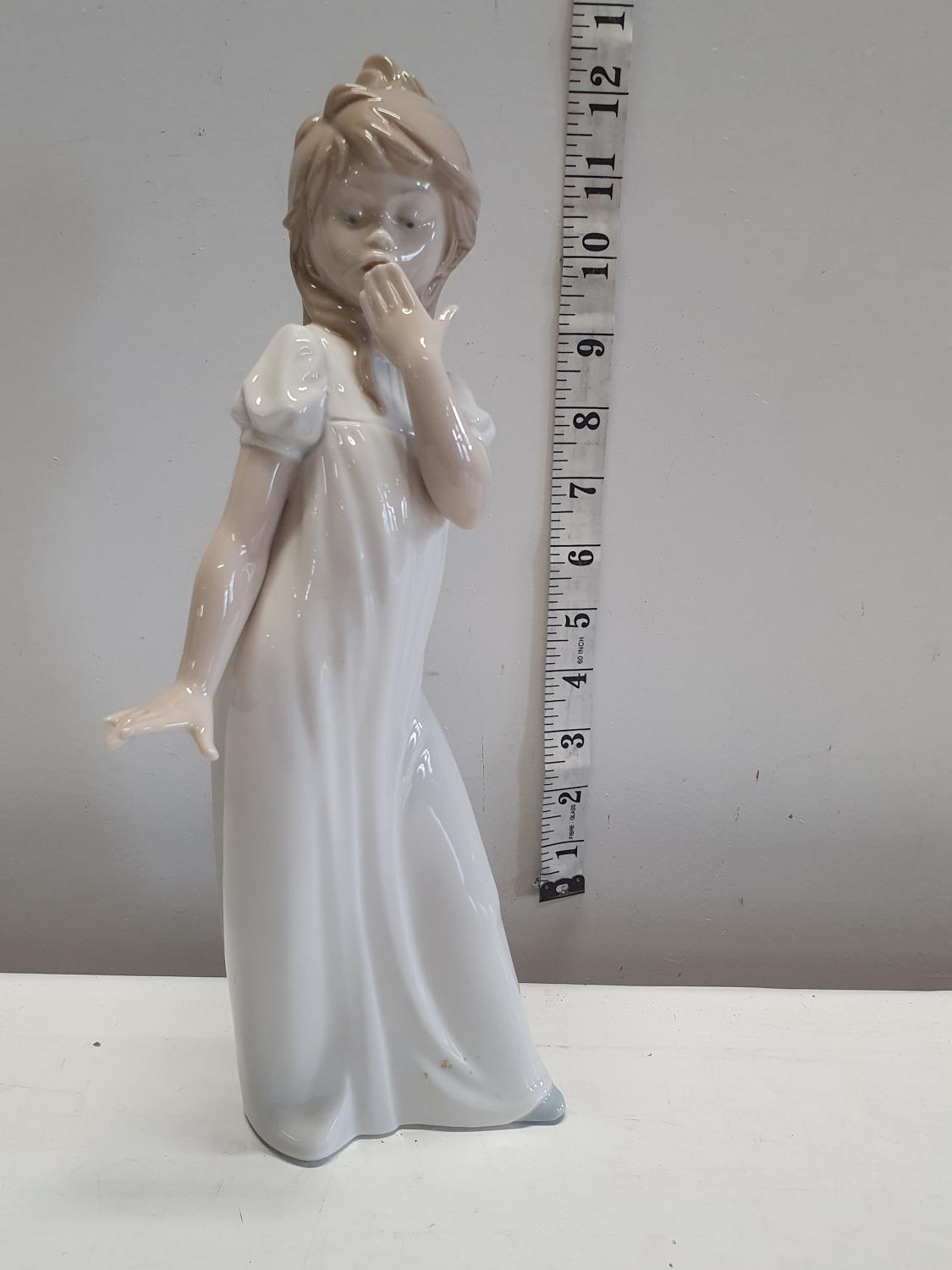 A large Nao figurine. 28cm