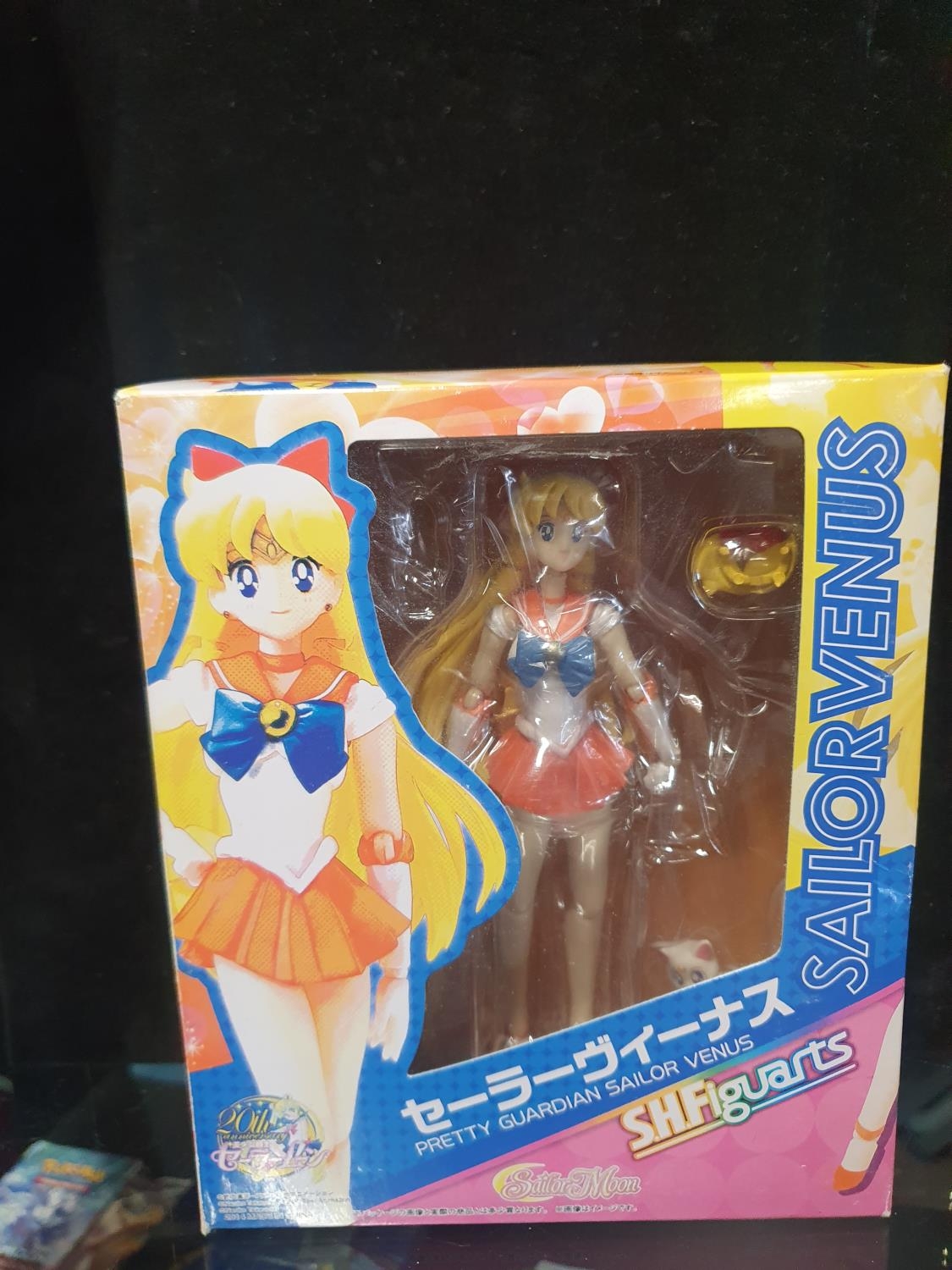 A boxed S.H.figuarts Sailor Venus figure. (unchecked)