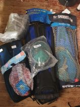 A selection of snorkelling equipment, shipping unavailable