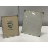 Two vintage photo frames, shipping unavailable