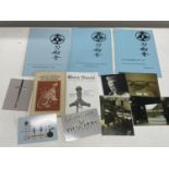 A selection of assorted Japanese Samurai related books and programmes including To-ken society