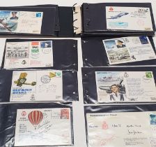 A over 40 RAF commemorative covers. Some signed by pilots
