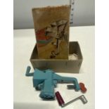 A boxed vintage Chardens series miniature mincer