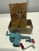 A boxed vintage Chardens series miniature mincer