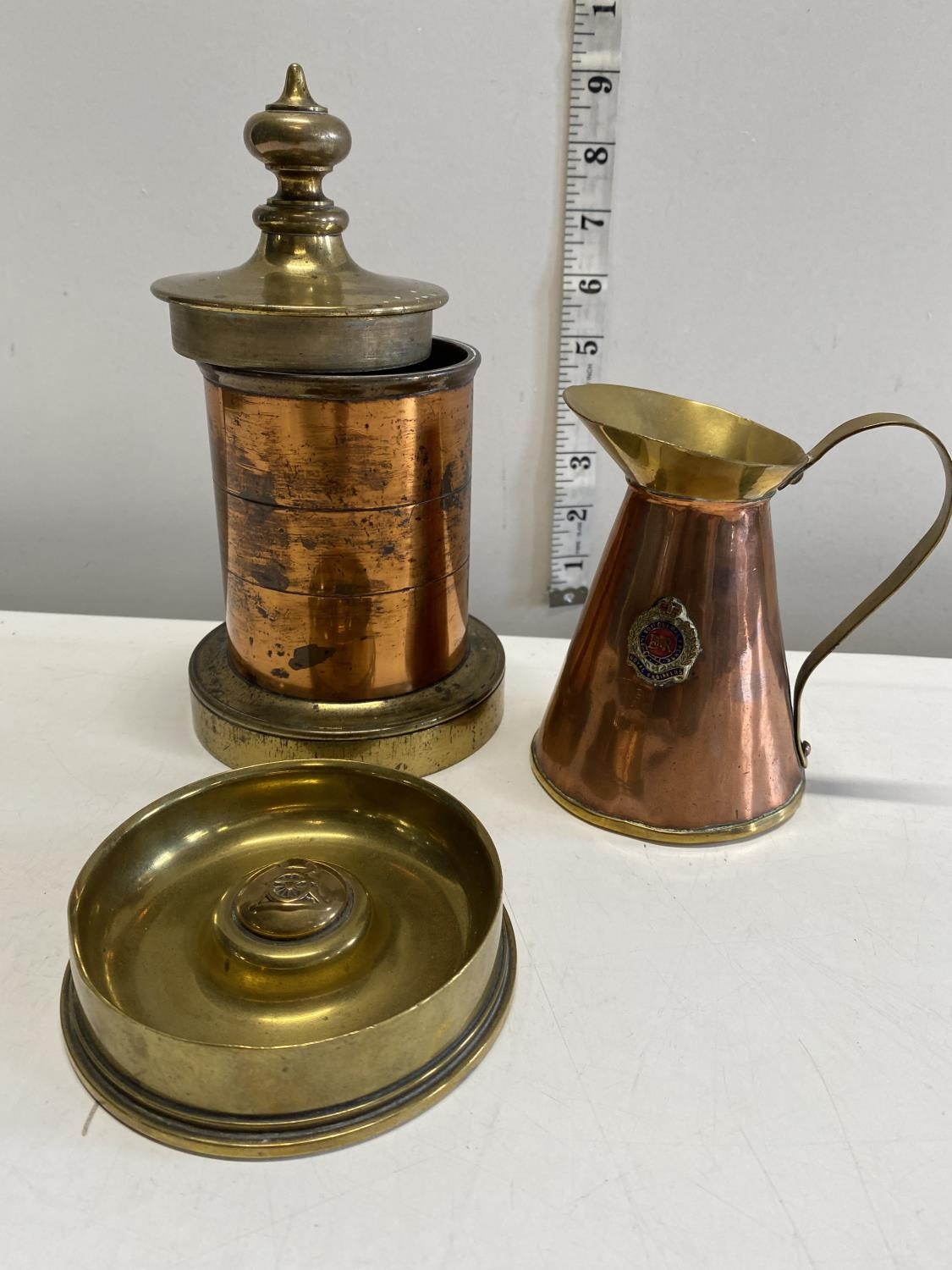 Three pieces of Trench art