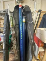 A Diawa fishing pole and case.Shipping unavailable