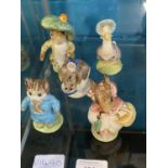 Five Beswick Beatrix Potter figurines