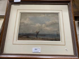 A John Henry Mole signed and dated fisherman painting