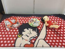 A selection of Betty Boop collectables