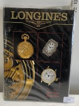 A rare hardback book on Longines watches