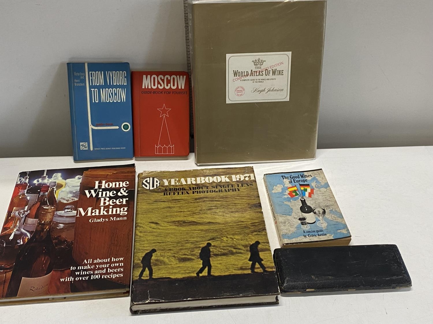 A selection of assorted collectable books including Russian guide books etc