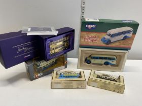 A selection of mostly Corgi boxed die cast models