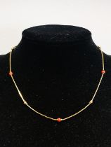 A 9ct Gold chain. 2.63g