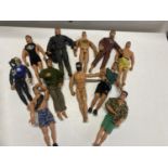 A job lot Action Men figures