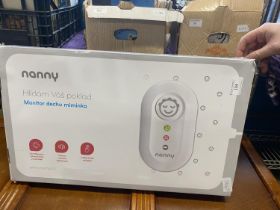 A boxed baby monitor (untested)