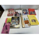 A job lot of assorted antique guide books