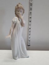 A large Nao figurine. 28cm