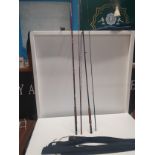 Two Shakespeare fly fishing rods, shipping unavailable
