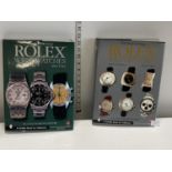 Two hardback Schiffer Rolex watch guidebooks "The best of time Rolex wristwatches, an unauthorised