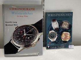 Two guidebooks on quality vintage watches including Schiffer