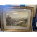 A Robert Thorm Waite RWS 1841-1935 signed watercolour in gilt frame 77x61cm, shipping unavailable