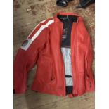 A Pro Speed leather motorbike jacket size 38