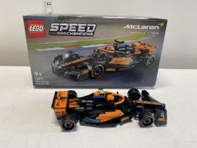 A Lego Speed Champions 76919, with original box etc, shipping unavailable