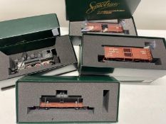 Four boxed Spectrum OO gauge railway models by Bachmann.