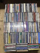 A large box of assorted rock & pop CD's. Shipping unavailable