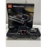 A Lego Technic Fast & Furious Dom's Dodge Charger model 42111, with original box etc, shipping