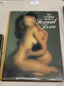 A hard back book, The complete book of sexual love.