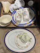 A job lot of vintage ceramics etc including Crown Ducal, and Royal Grafton . Shipping unavailable
