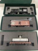 Three boxed Spectrum OO gauge railway models by Bachmann.
