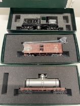 Three boxed Spectrum OO gauge railway models by Bachmann.