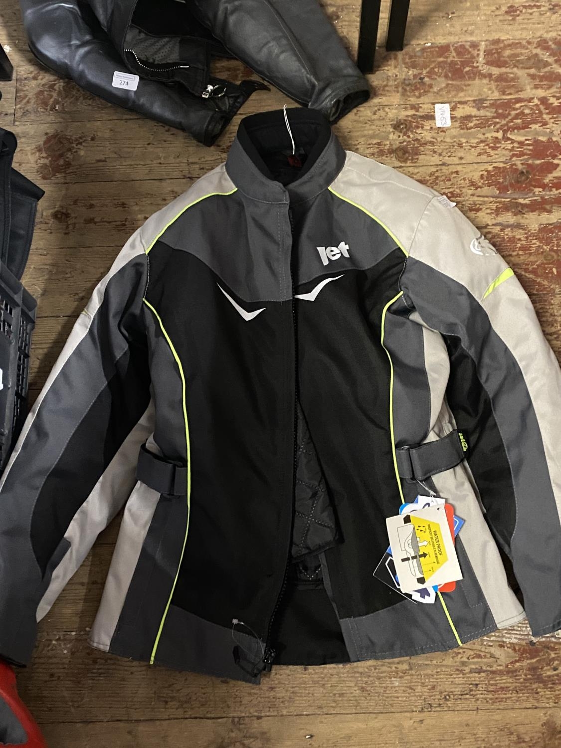 A Jet motorbike jacket size XL new with tags