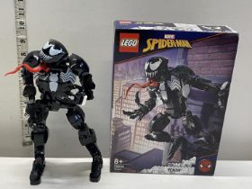 A Lego Venom figure 76230, with original box etc, shipping unavailable