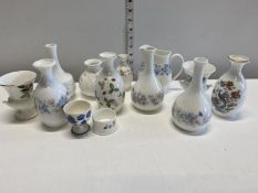 A assortment of Wedgwood ceramics.Shipping unavailable
