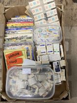 A very large quantity of cigarette & tea cards loose & in albums