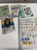 A selection of assorted foreign stamps and albums etc.