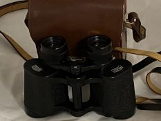 A cased pair of carl Zeiss Jena 8 x 30 binoculars