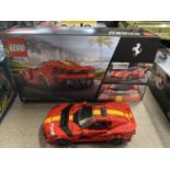 A Lego Speed Champions set Ferrari 812 model 76914, with original box etc, shipping unavailable