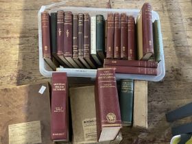 A job lot of vintage and antique books, shipping unavailable