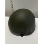 A modern British Army Mk6 combat helmet