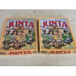 Tw vintage Junta board games (unchecked)