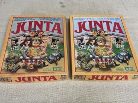 Tw vintage Junta board games (unchecked)