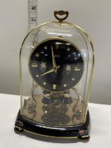 A vintage Schatz mantle clock, shipping unavailable