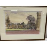 A Ken Howard (listed artist) signed in pencil 170/350, a town scene